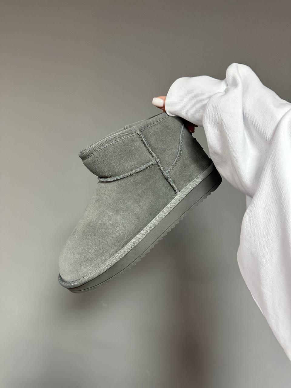 Ugg Ultra Mini Cool Grey Suede