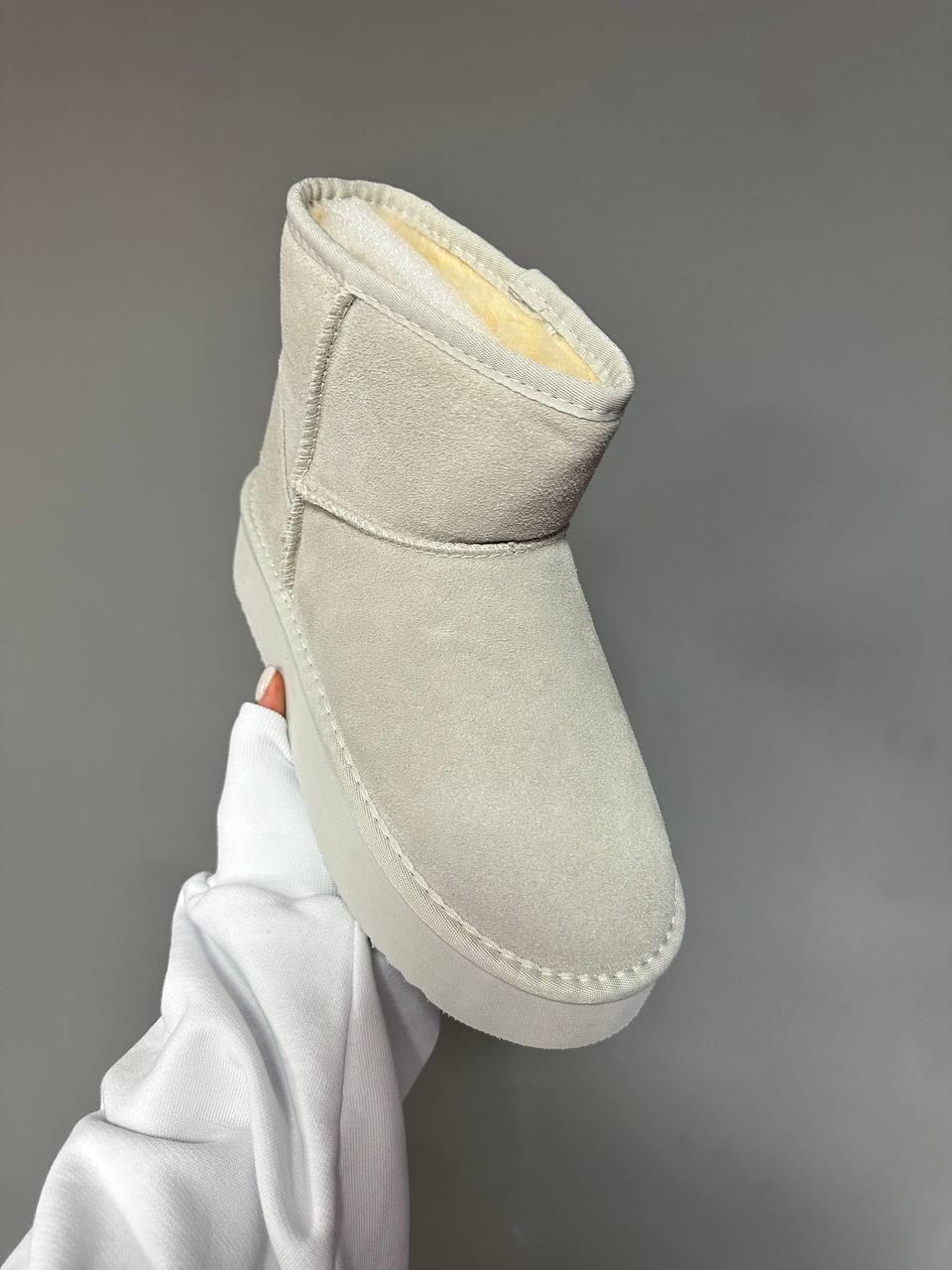 Ugg Classic Mini Platform Milk Suede