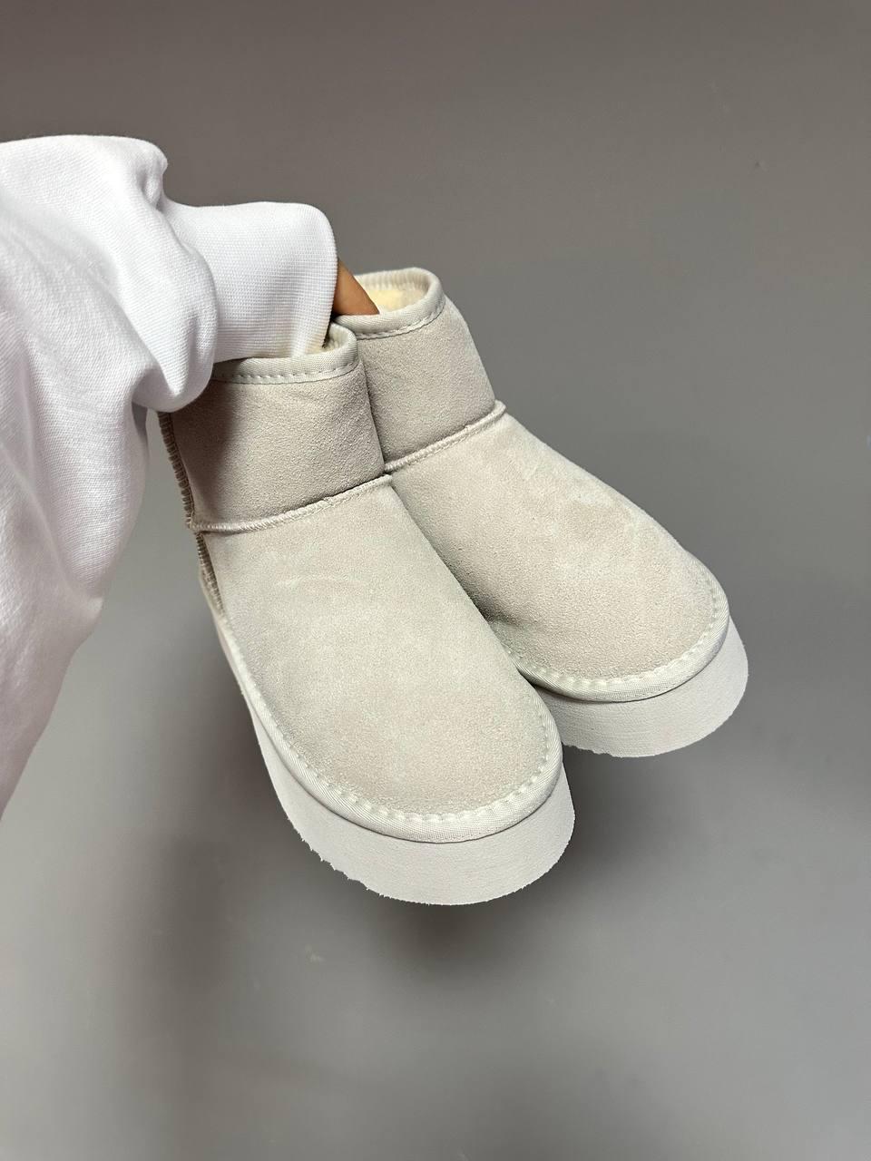 Ugg Classic Mini Platform Milk Suede