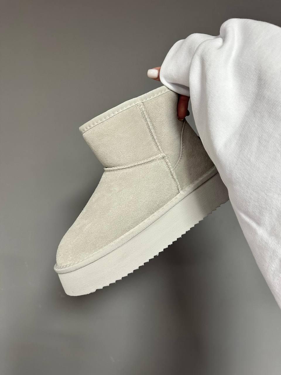 Ugg Classic Mini Platform Milk Suede