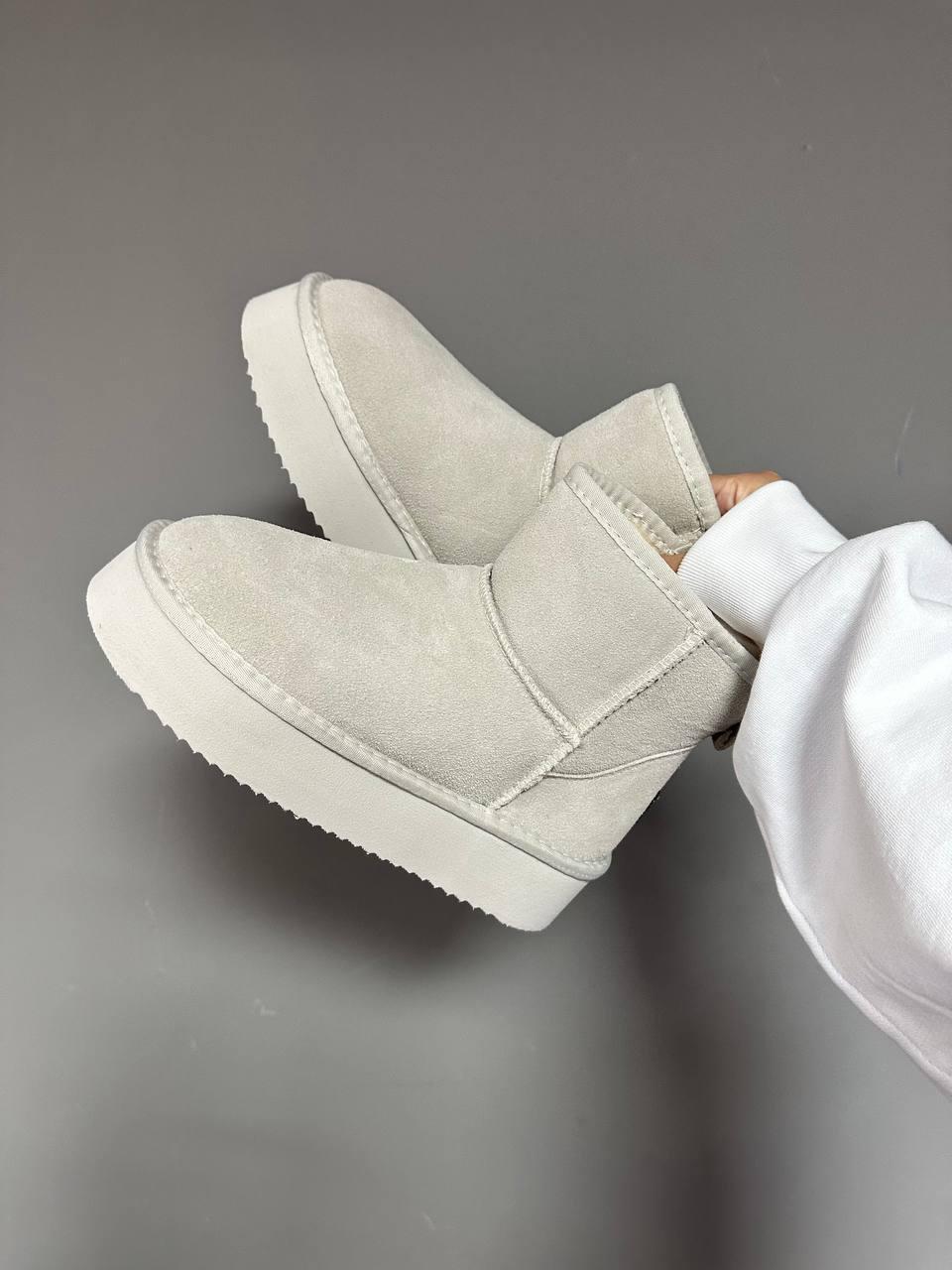 Ugg Classic Mini Platform Milk Suede