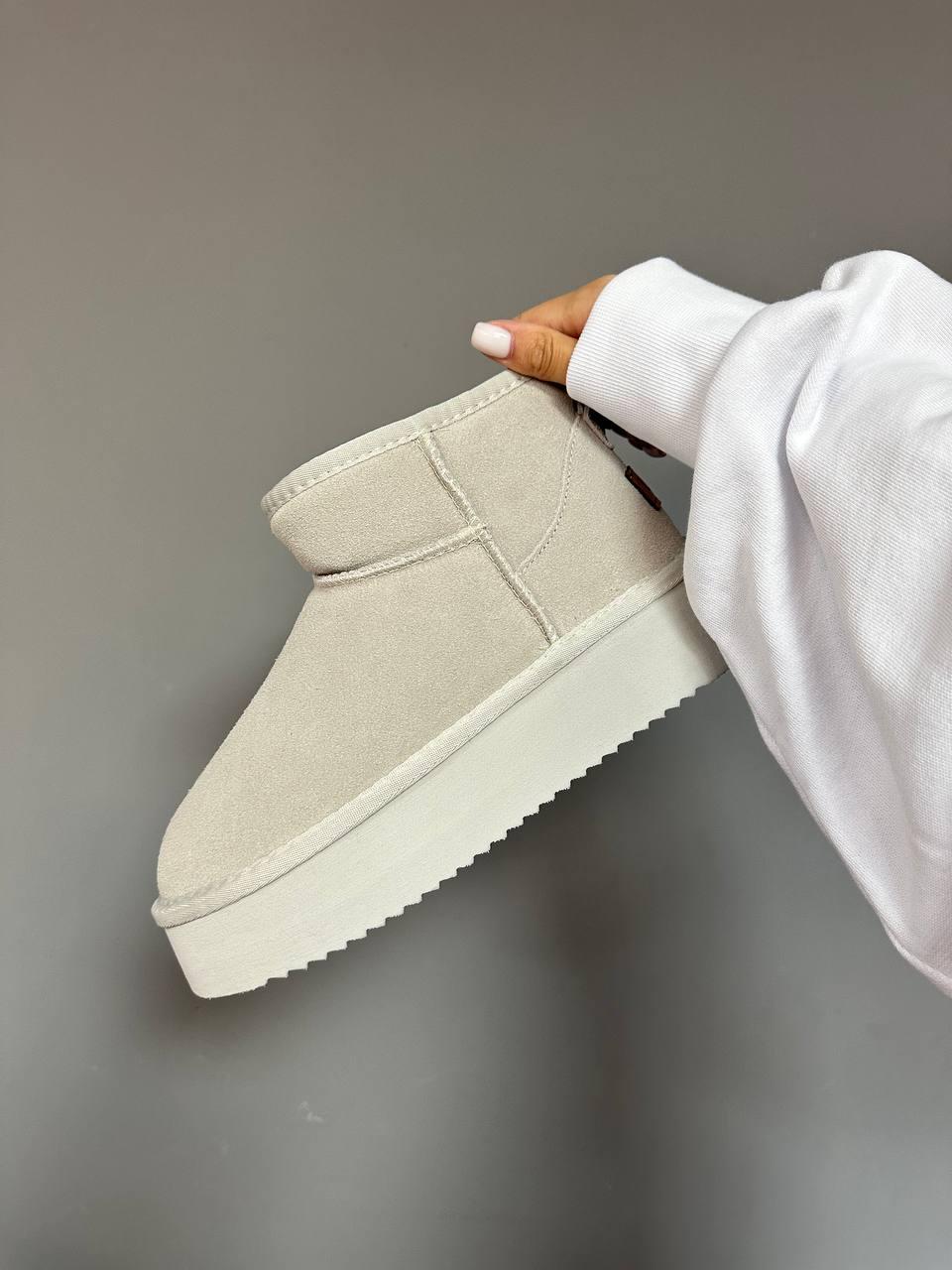 Ugg Ultra Mini Platform Milk Suede