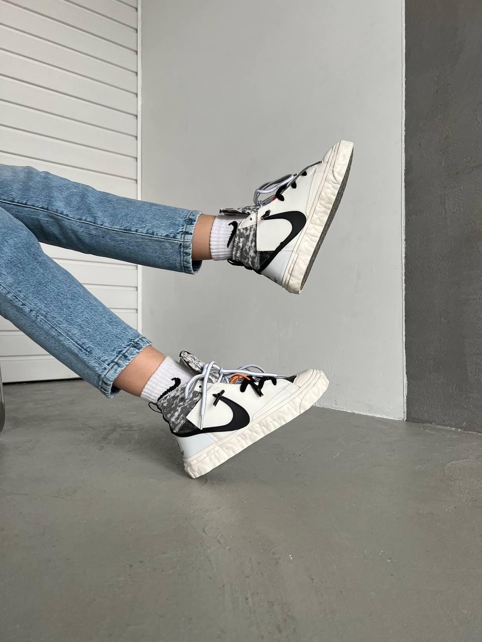 Nike BLAZER MID x Ready Made White