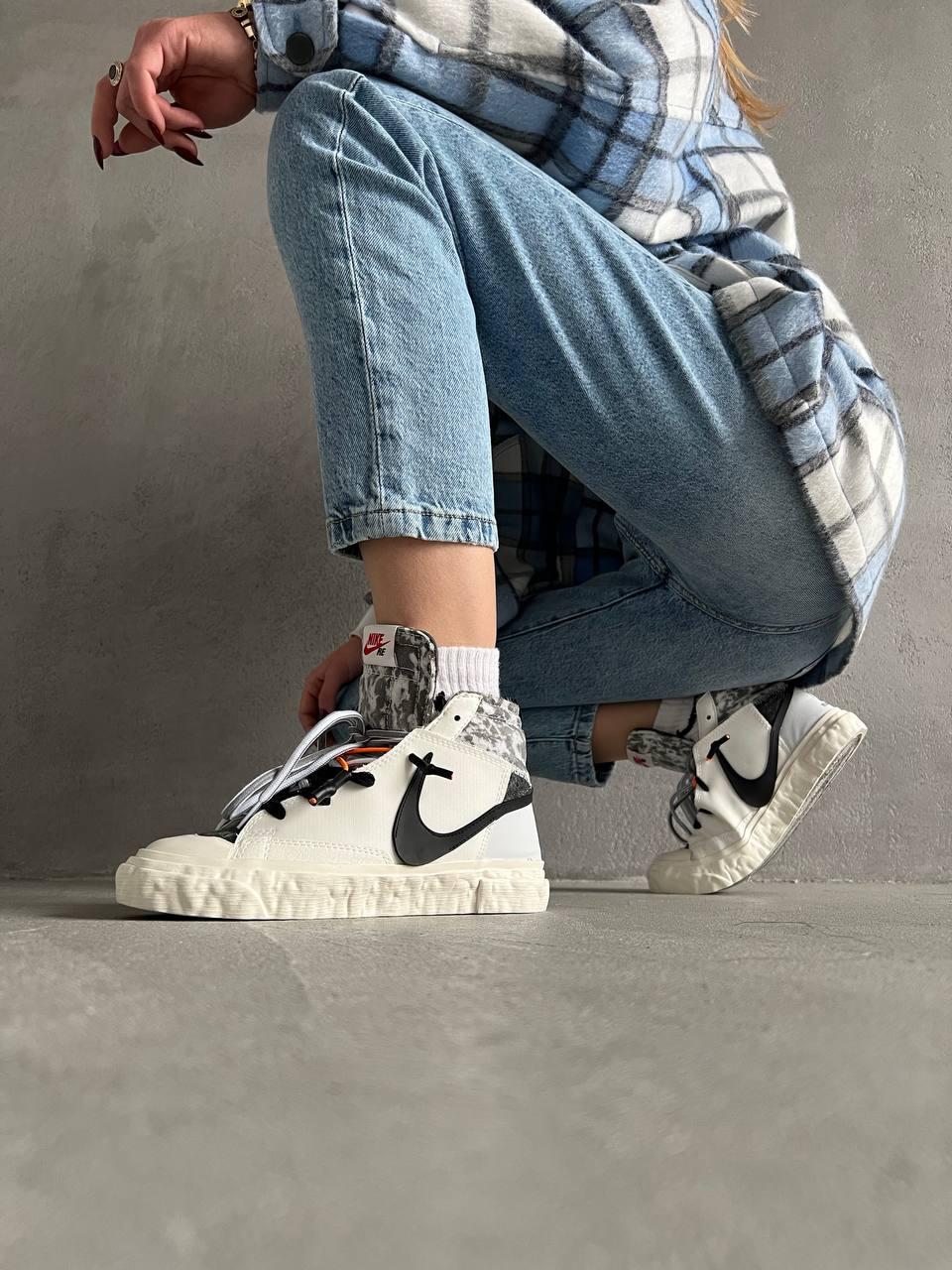 Nike BLAZER MID x Ready Made White