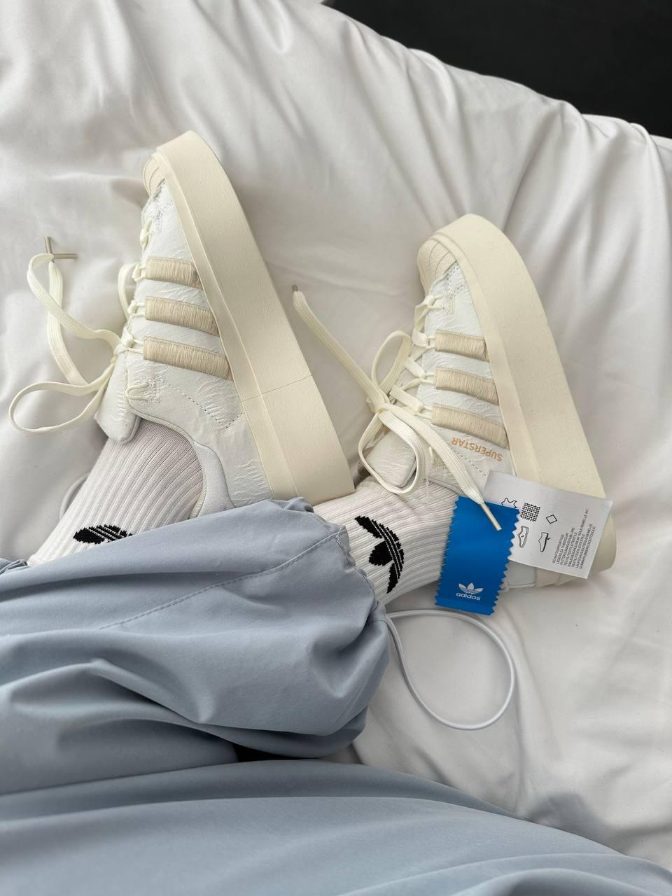 Adidas Superstar Bonega White Beige