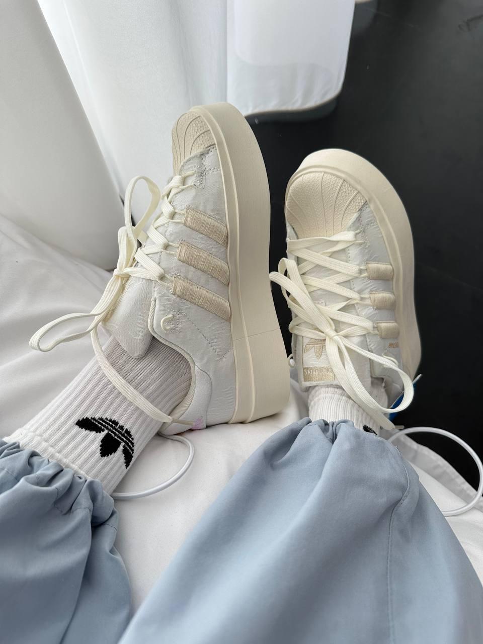 Adidas Superstar Bonega White Beige