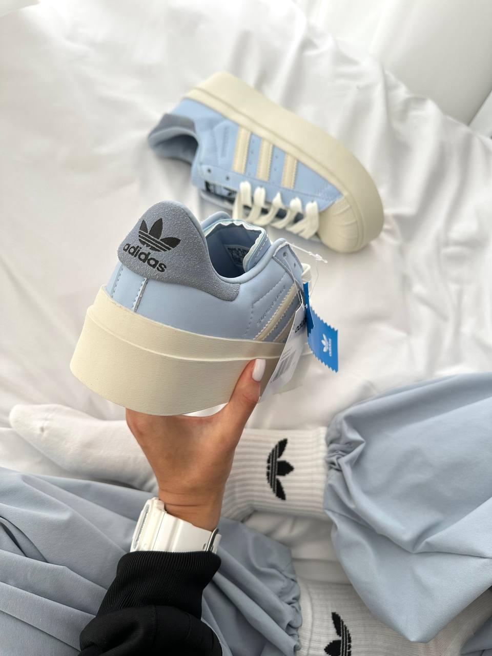 Adidas Superstar Bonega Blue Cream