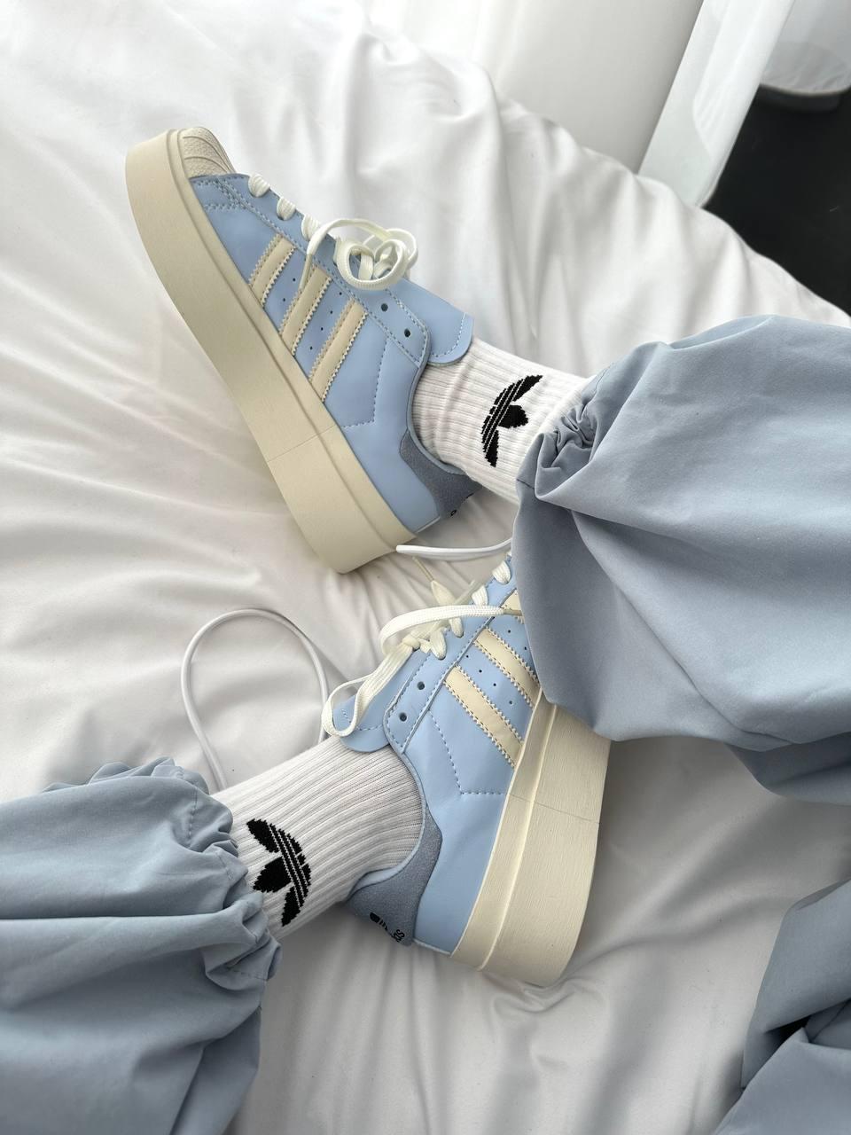 Adidas Superstar Bonega Blue Cream