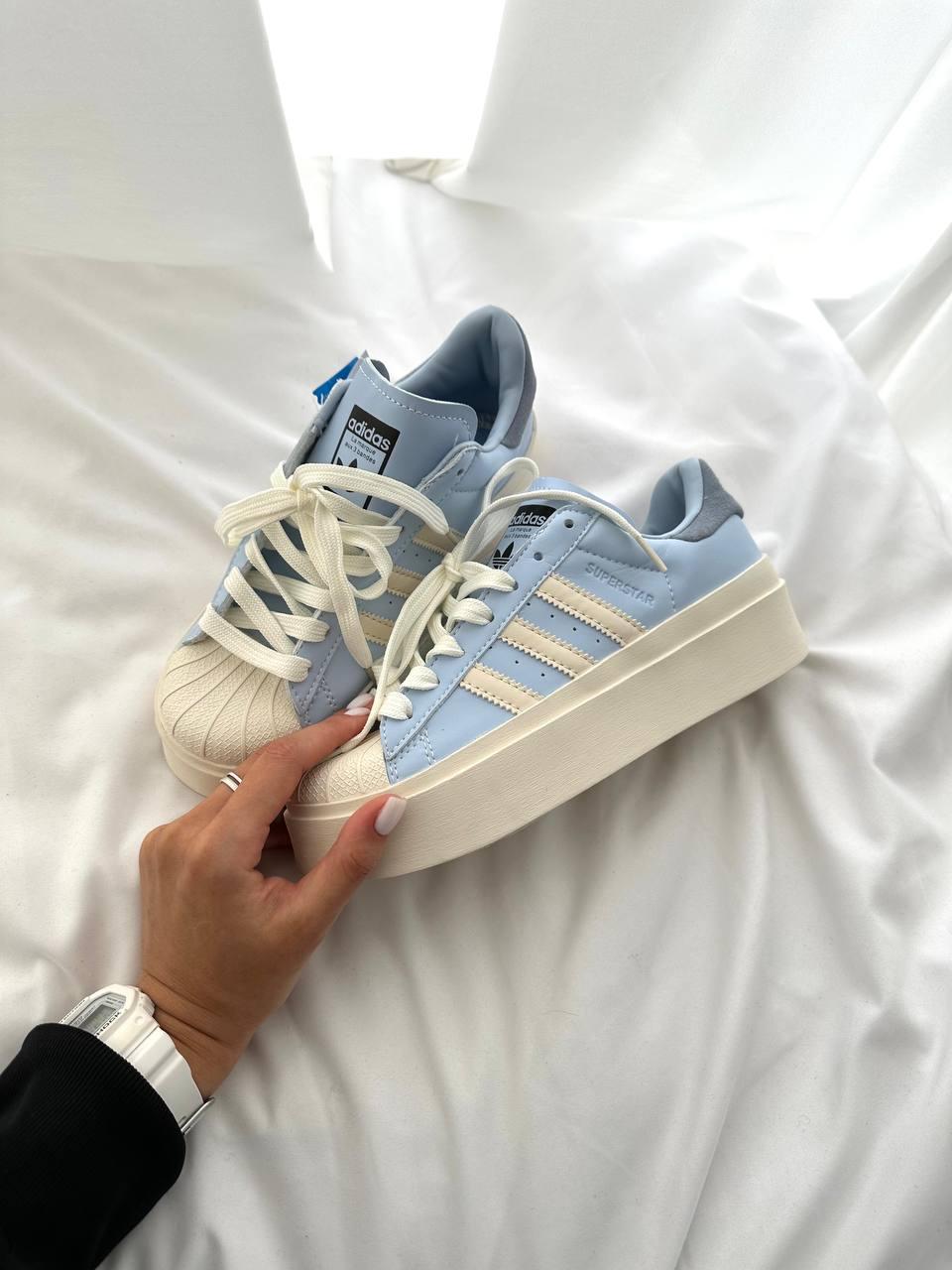 Adidas Superstar Bonega Blue Cream