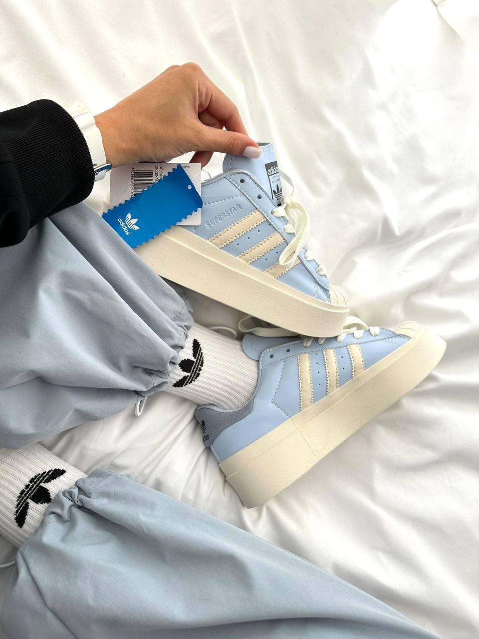 Adidas Superstar Bonega Blue Cream