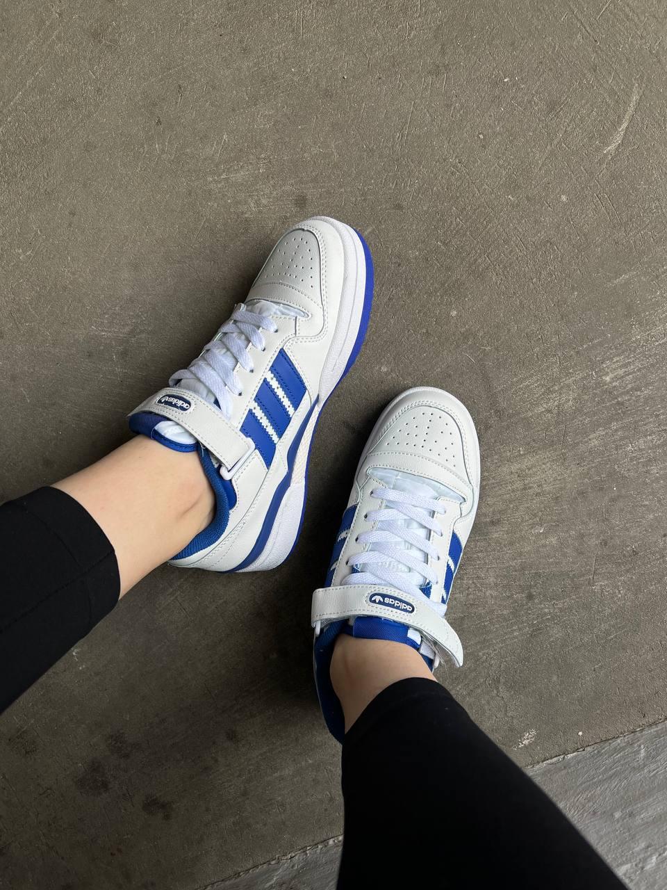 Adidas Forum Low White Blue