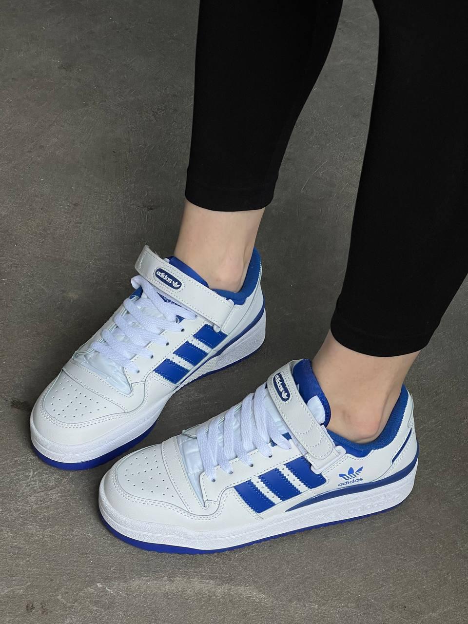 Adidas Forum Low White Blue