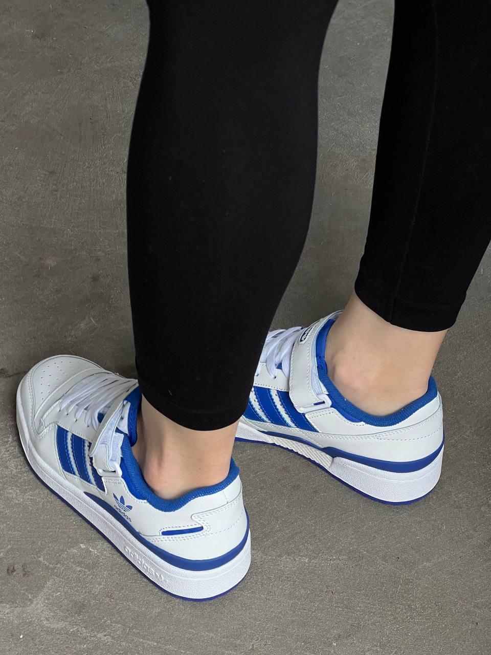 Adidas Forum Low White Blue