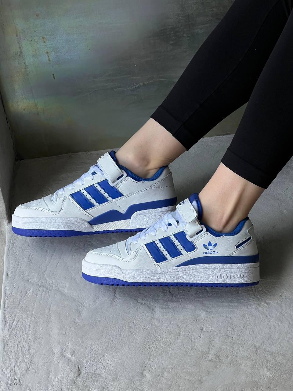 Adidas Forum Low White Blue