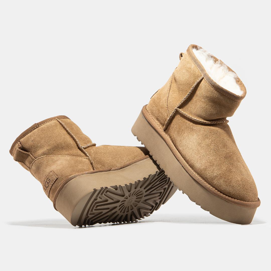 UGG Classic Mini Platform Chestnut