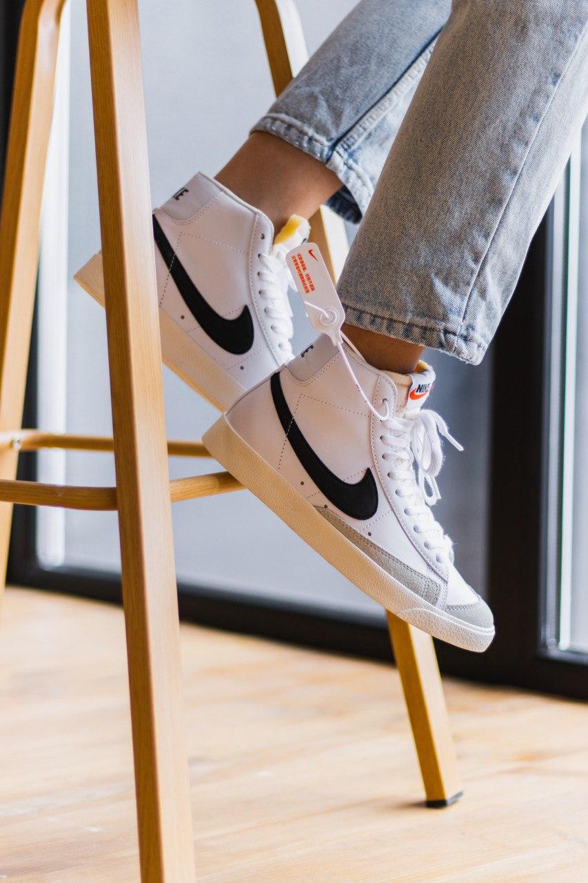 Nike Blazer White «Black Logo»