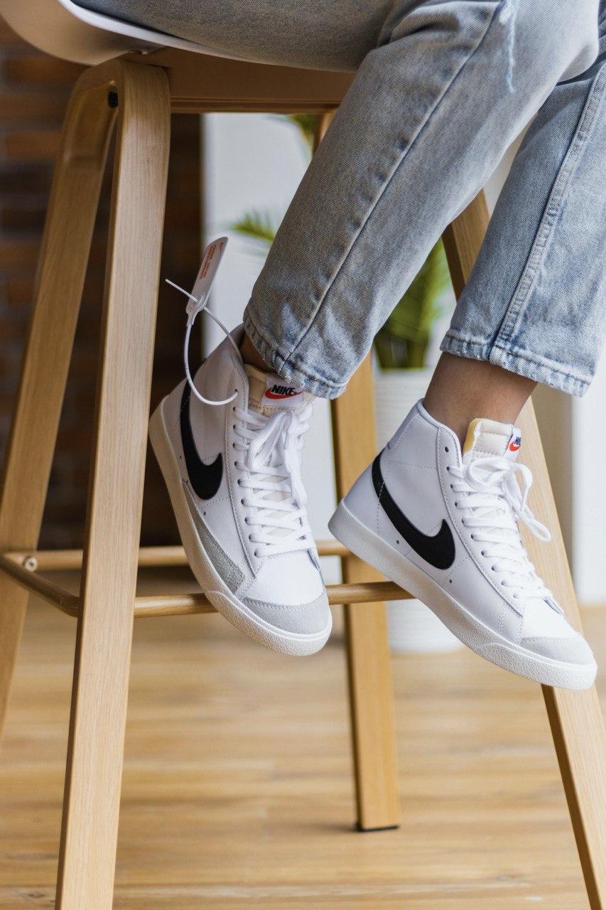 Nike Blazer White «Black Logo»