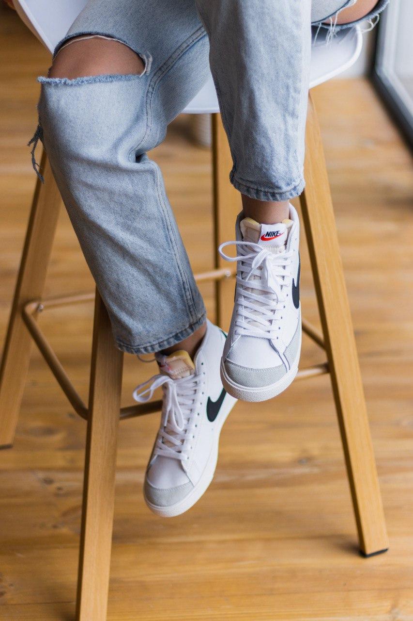 Nike Blazer White «Black Logo»