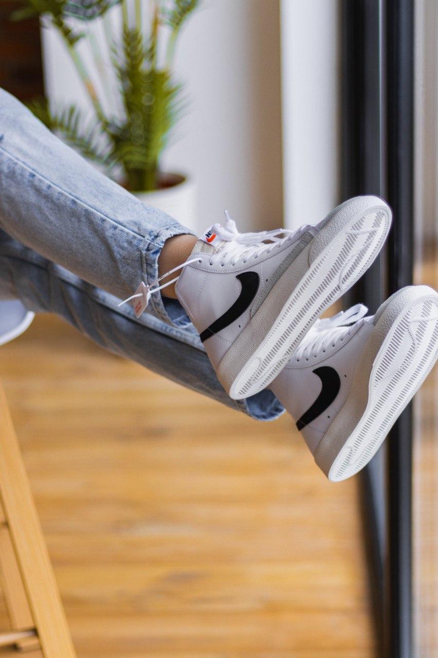 Nike Blazer White «Black Logo»