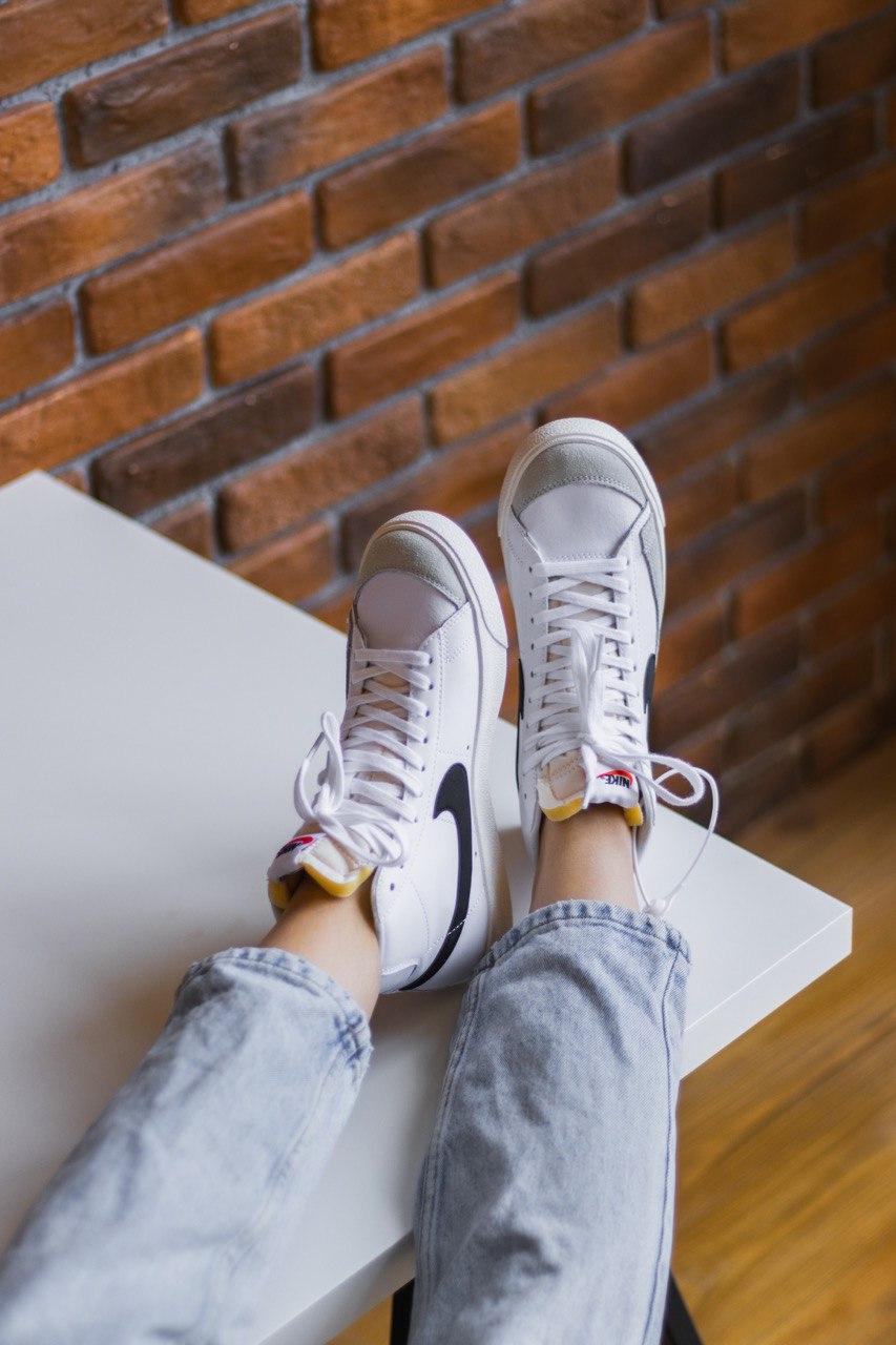 Nike Blazer White «Black Logo»