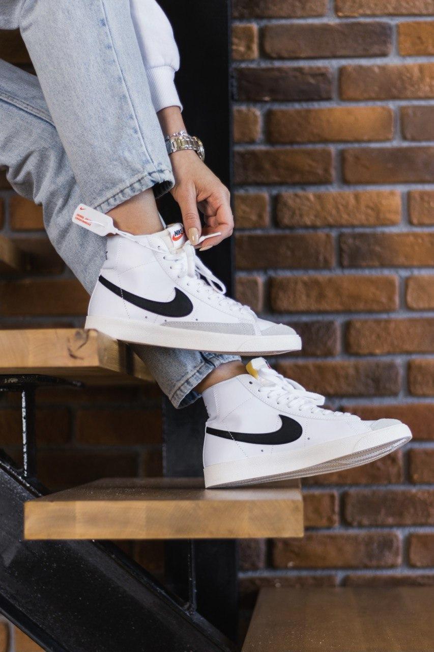 Nike Blazer White «Black Logo»
