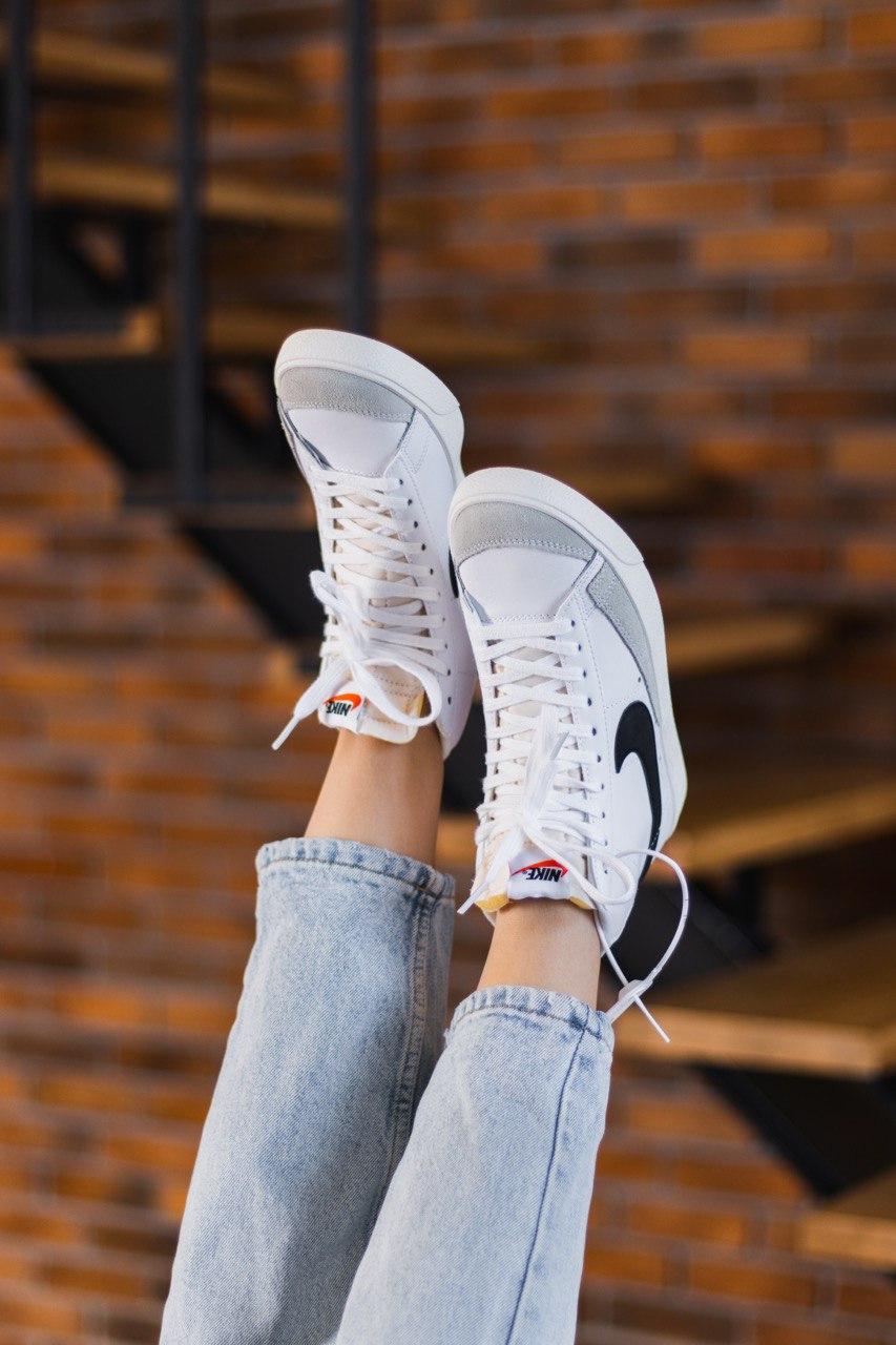 Nike Blazer White «Black Logo»