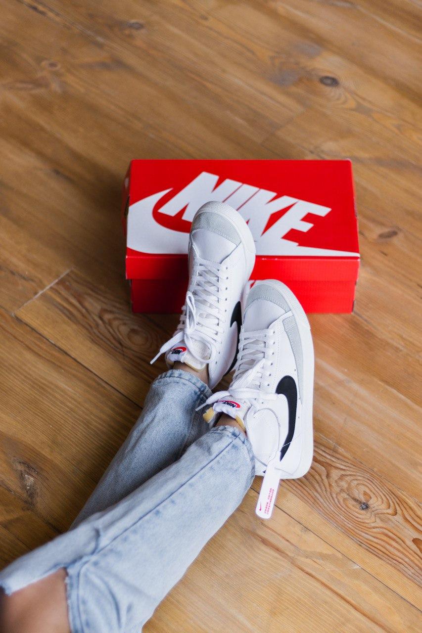 Nike Blazer White «Black Logo»