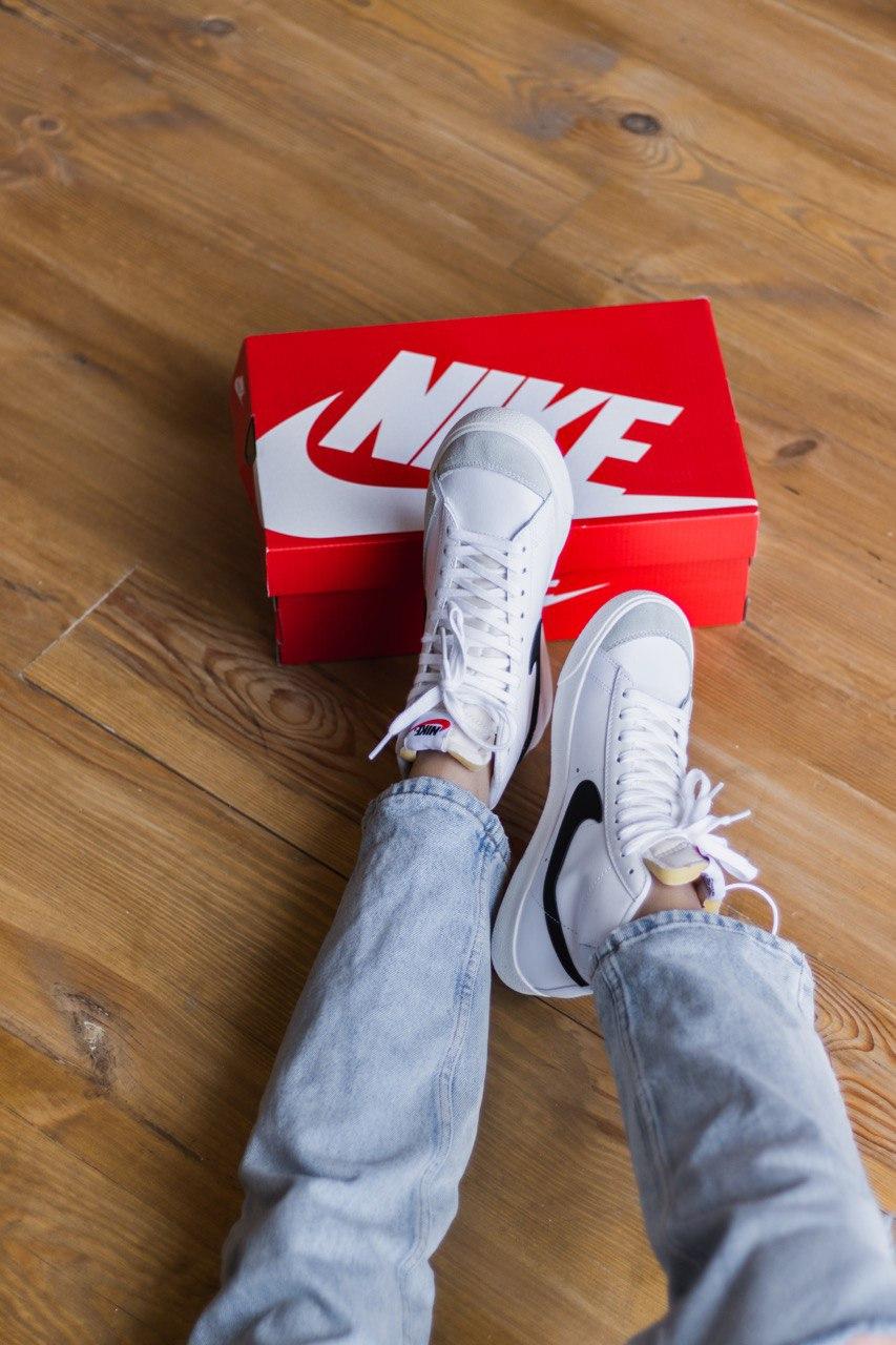 Nike Blazer White «Black Logo»