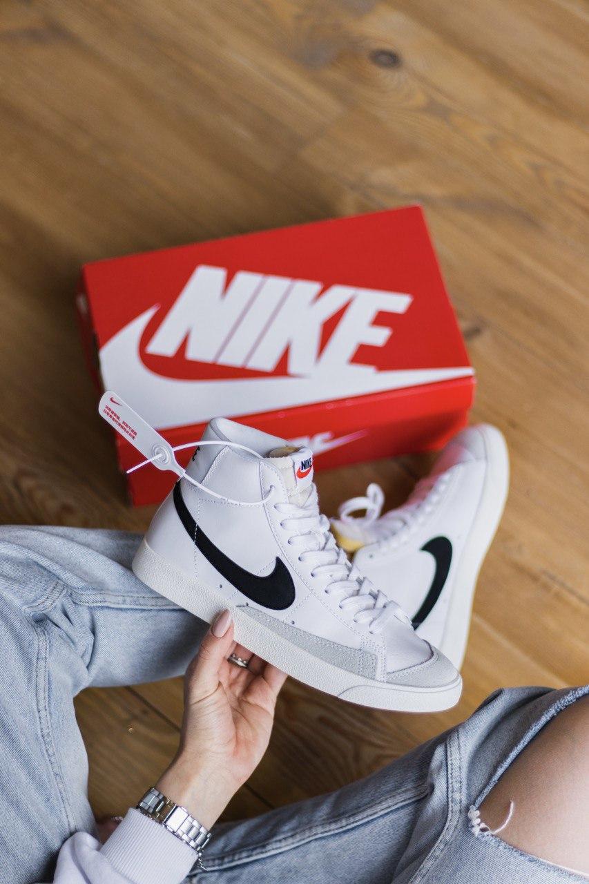 Nike Blazer White «Black Logo»
