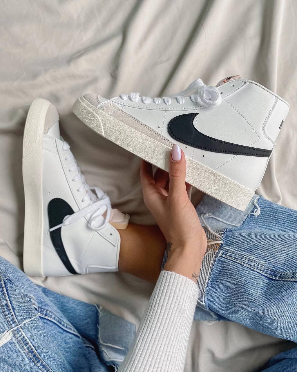 Nike Blazer White «Black Logo»