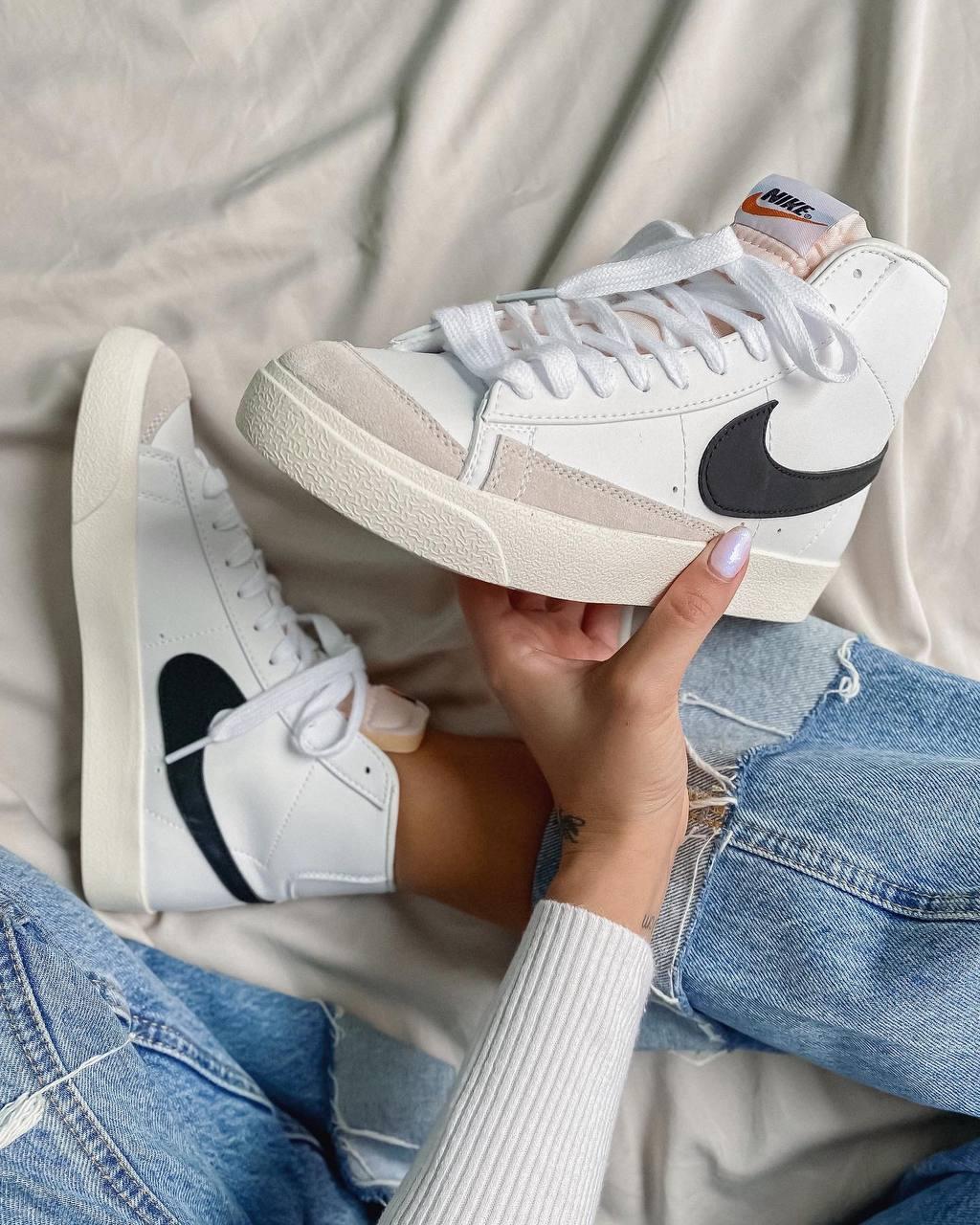 Nike Blazer White «Black Logo»