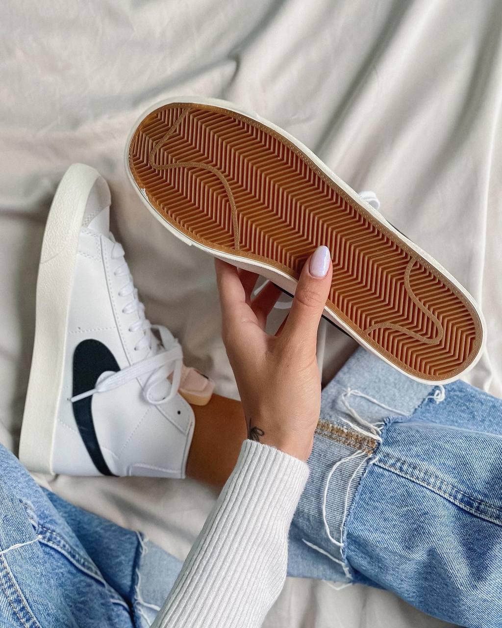 Nike Blazer White «Black Logo»