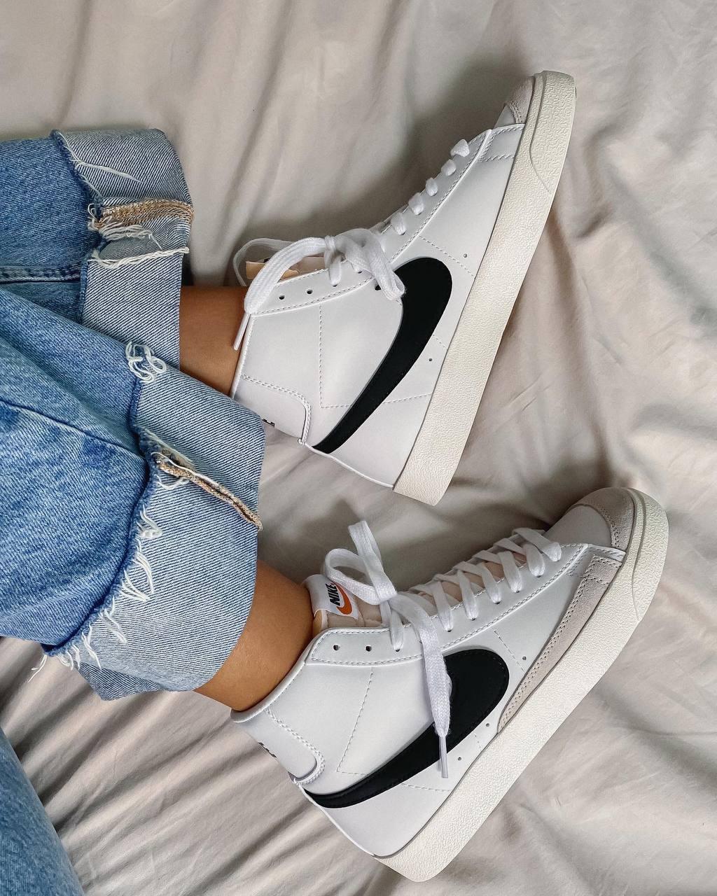 Nike Blazer White «Black Logo»