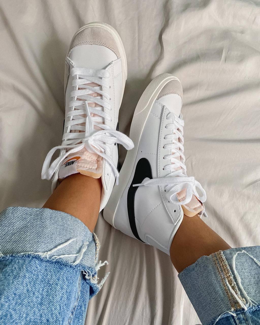 Nike Blazer White «Black Logo»