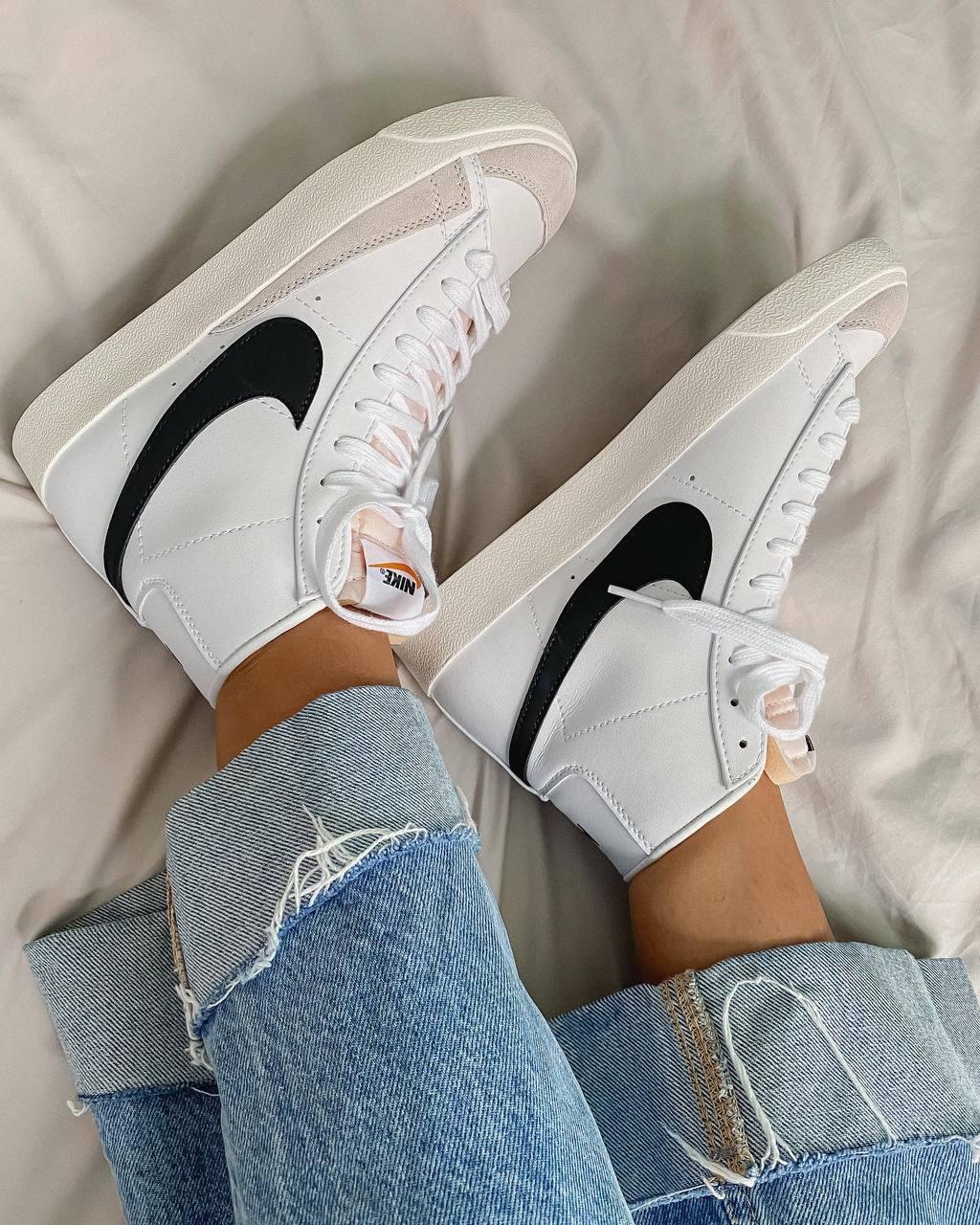 Nike Blazer White «Black Logo»
