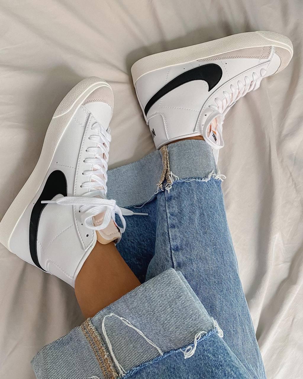 Nike Blazer White «Black Logo»