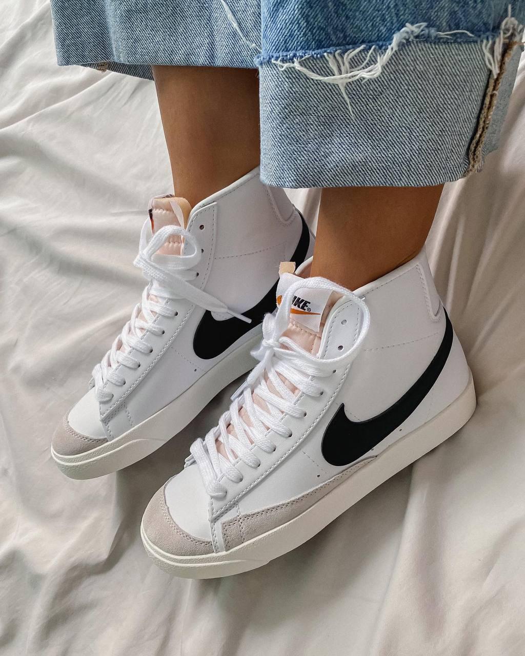 Nike Blazer White «Black Logo»