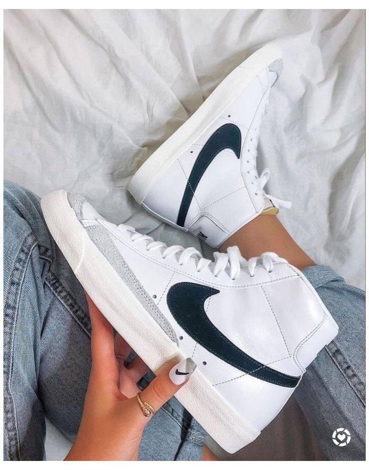 Nike Blazer White «Black Logo»