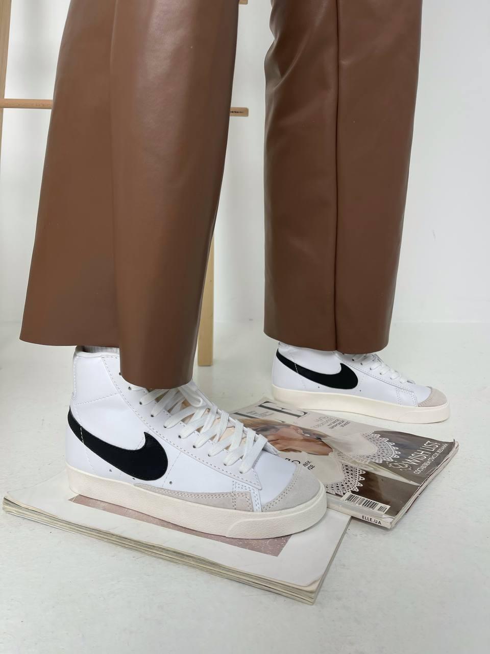 Nike Blazer White «Black Logo»