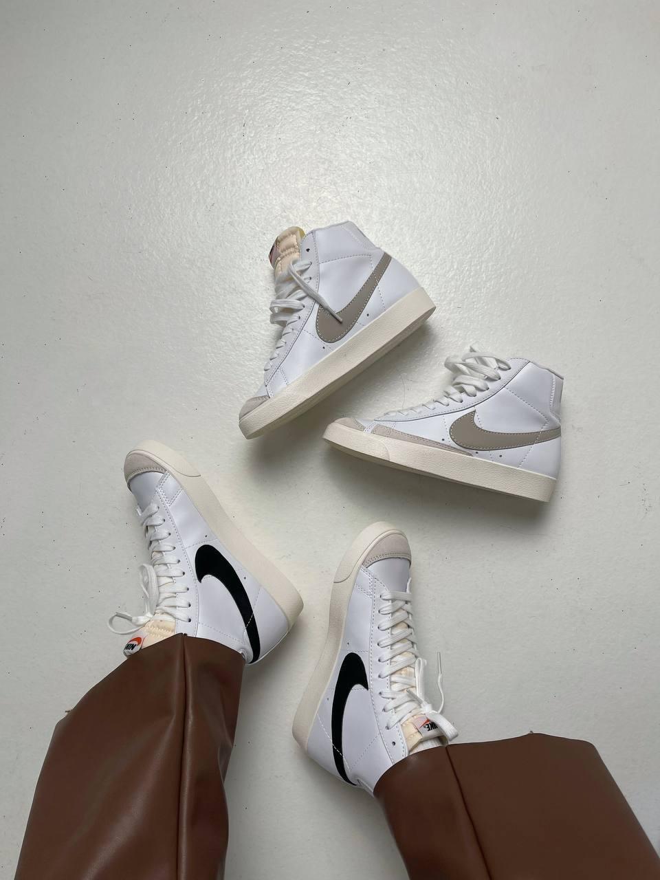 Nike Blazer White «Black Logo»