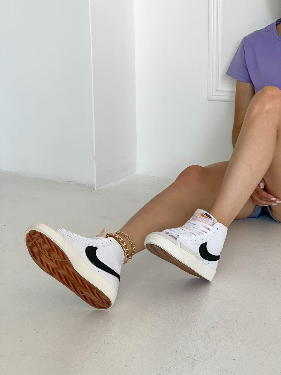 Nike Blazer White «Black Logo»