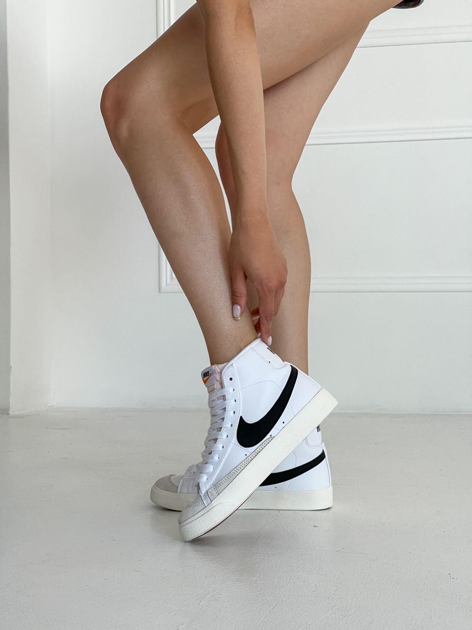 Nike Blazer White «Black Logo»