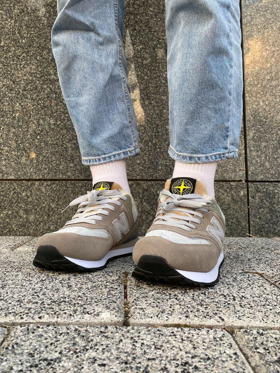 New Balance 574 Stone Island (Хутро)
