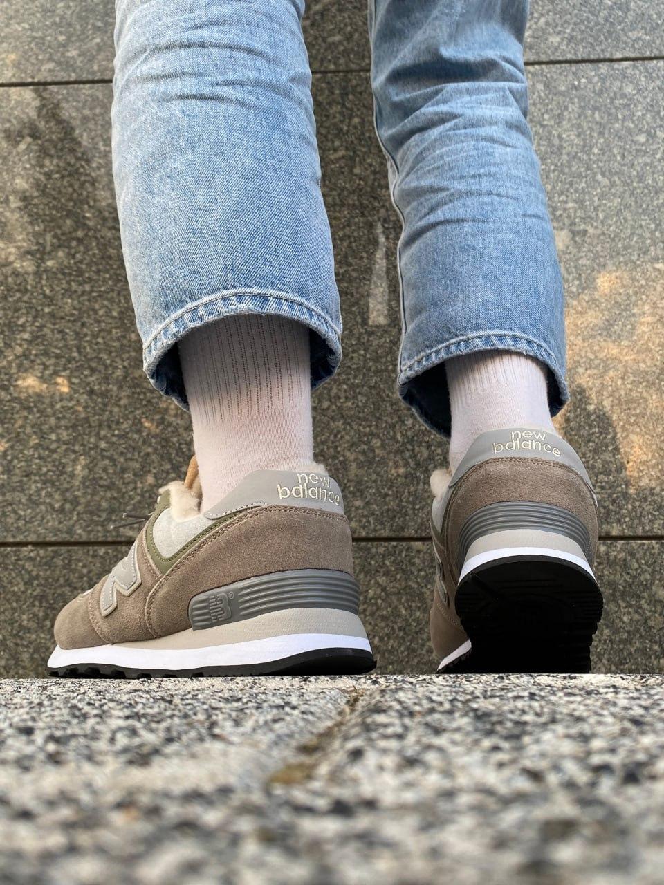 New Balance 574 Stone Island (Хутро)