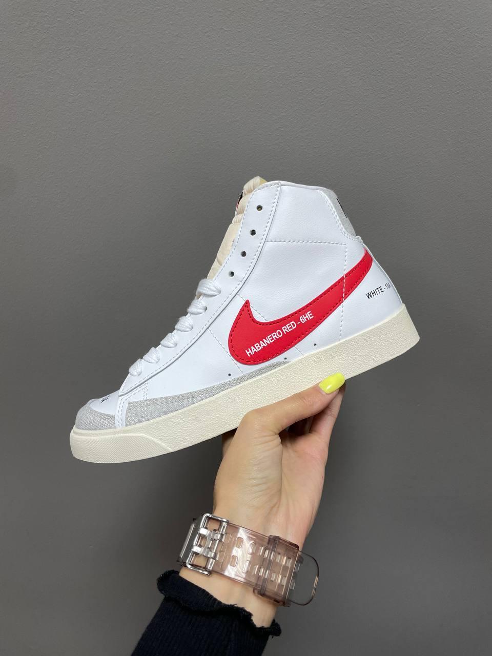 Nike Blazer White «Red Logo»