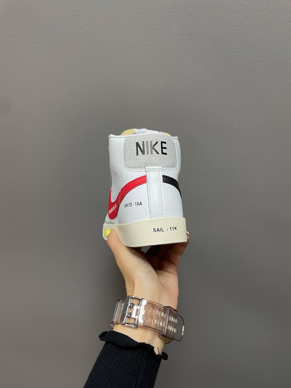 Nike Blazer White «Red Logo»