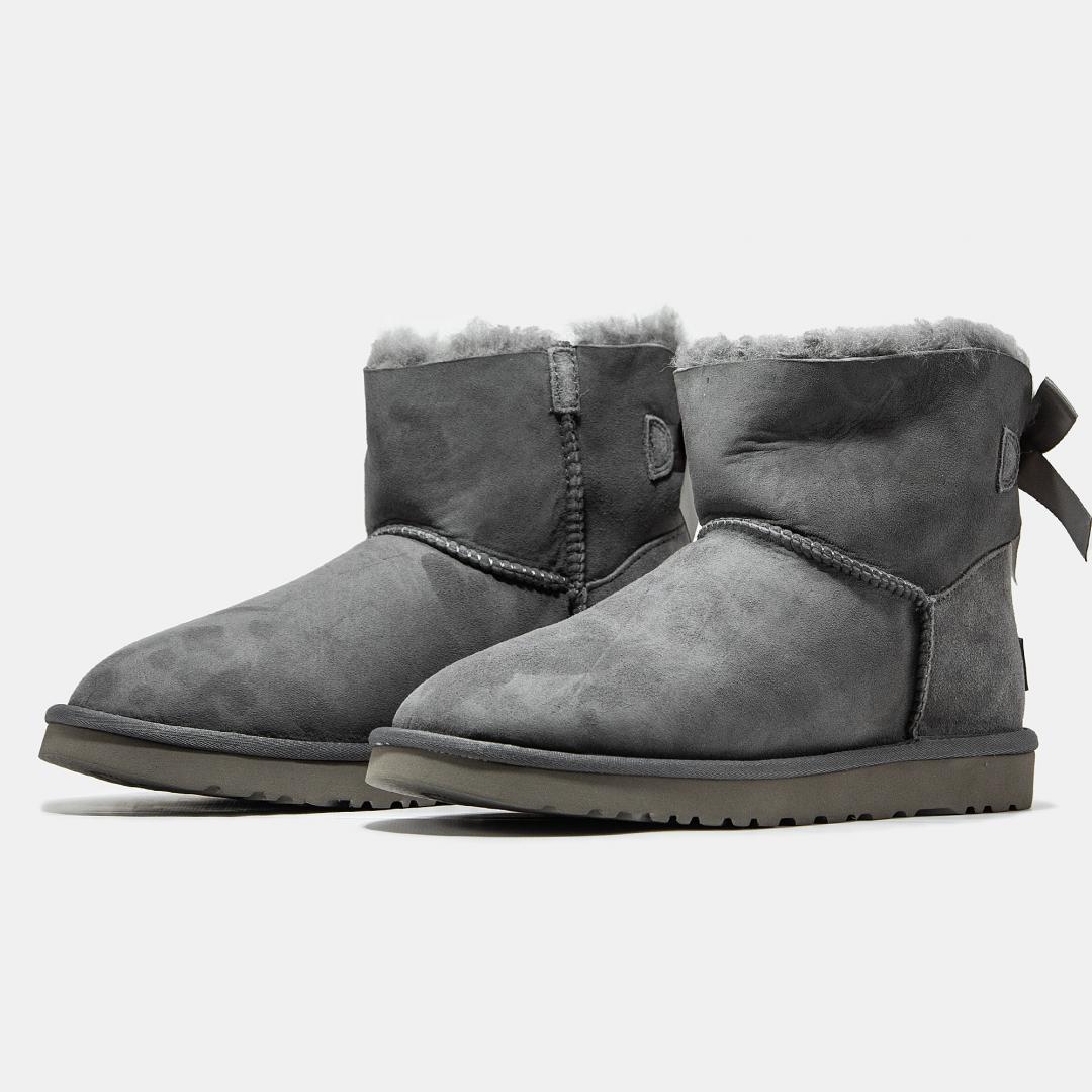 UGG Mini Bailey Bow Grey