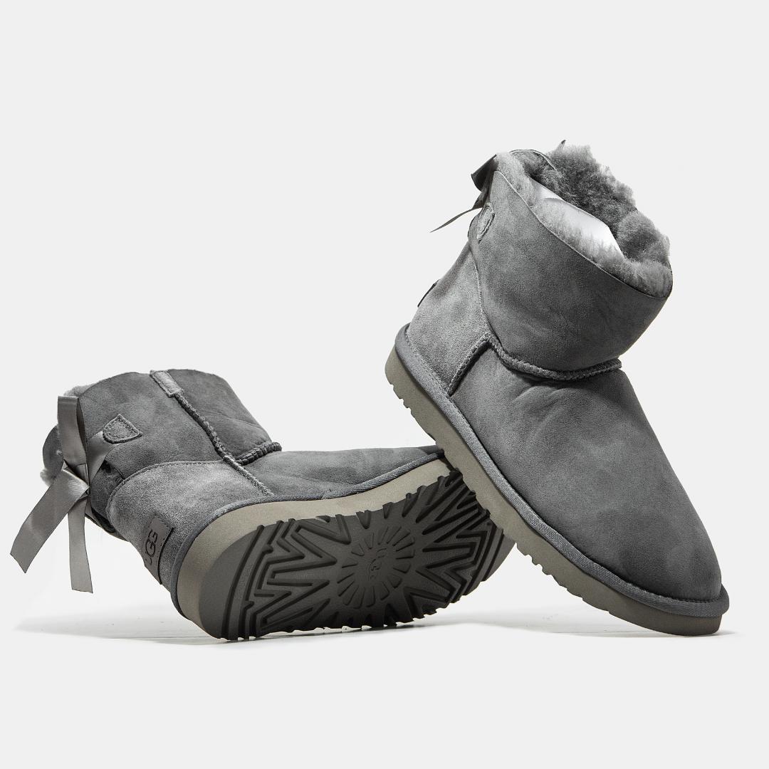 UGG Mini Bailey Bow Grey