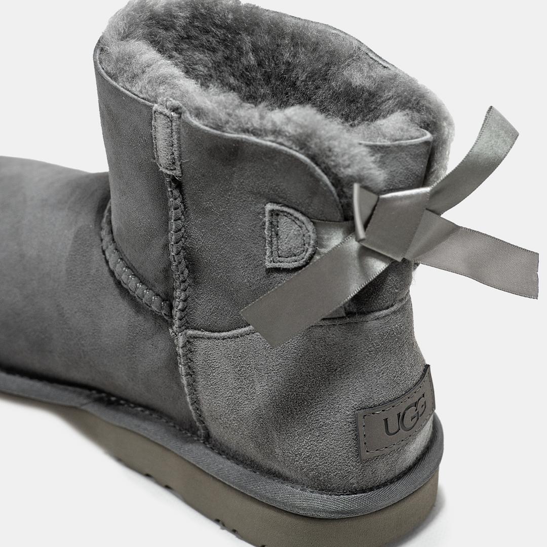 UGG Mini Bailey Bow Grey