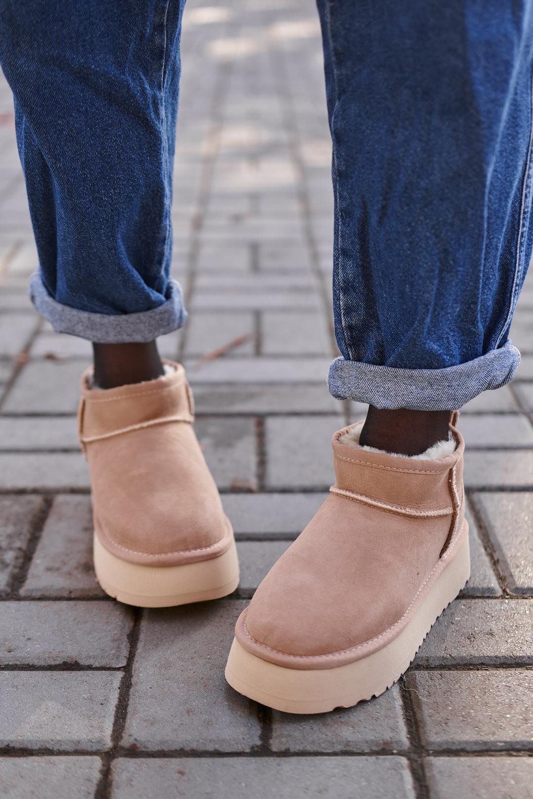 Ugg Classic Ultra Mini Platform Beige v2